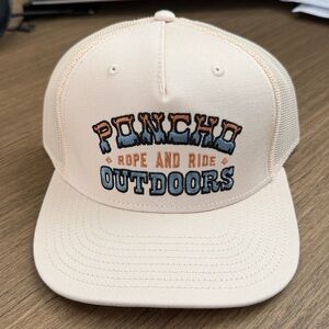 Poncho Outdoors Tan Hat Rope & Ride - Adjustable - New